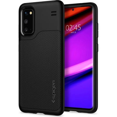 Spigen Противоударен Хибриден Калъф за Samsung S20, Spigen Hybrid NX Case, Черен (ACS00998)