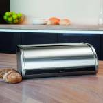 Brabantia Матиран инокс кутия за хляб с въртяща вратичка Brabantia (646890)