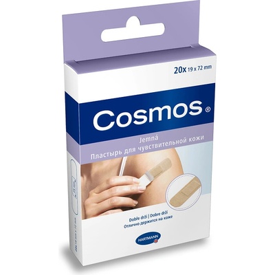 COSMOS Soft jemná elastická náplasť 19 mm x 72 mm 20 ks