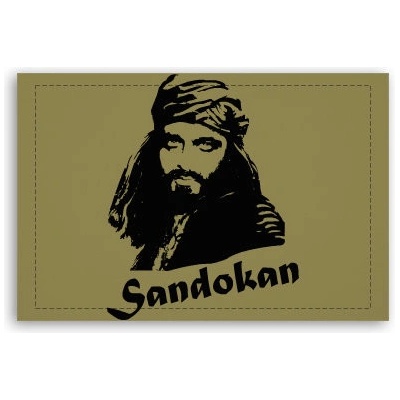Fotoobraz 60x40 cm malý Sandokan