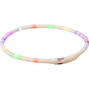 TRIXIE XS - XL - Светещ нашийник за кучета с USB кабел за зареждане, до 70 см. /10 мм
