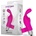 LATETOBED Fingyhop Vibrating Bullet with Rabbit Silicone Pink