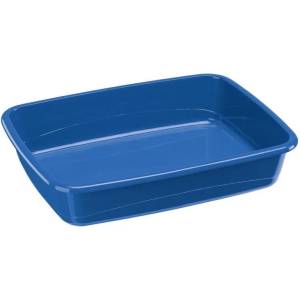 Ferplast Тоалет за котки без ръб син 46 x 35 x 12 см