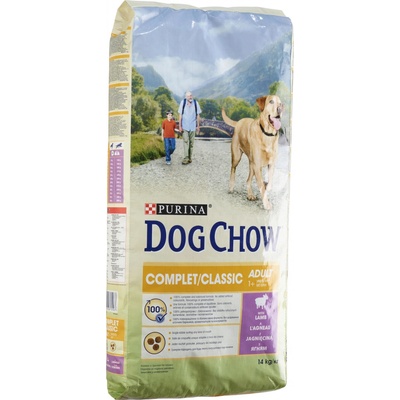 DOG CHOW pro dospělého psa Dog Chow Adulte Complet /Classic jehněčí 14 kg