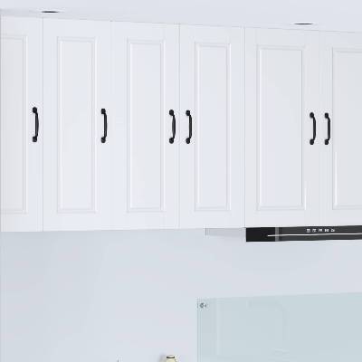 vidaXL Стенен шкаф PORTO 2 pcs Бяло 30 x 31 x 80 см Инженерно дърво (885356)