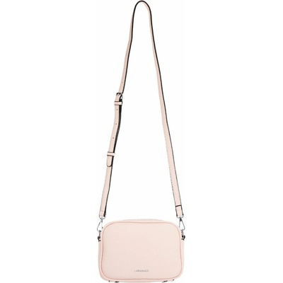 LILY dámska crossbody koženková kabelka Svetloružová