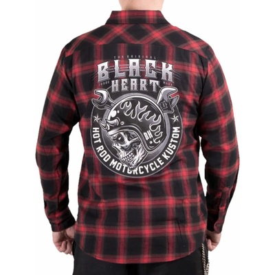 Black heart мъжка риза black heart - boomer - ЧЕРВЕН - 9703