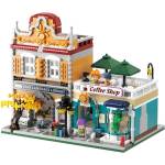 Koco bricks Конструктор Градска библиотека с фигурки за деца- 2960 ч (k04011)