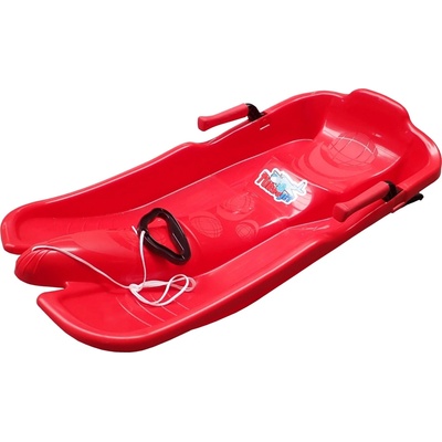 KUBIsport Plastový bob Turbojet červený