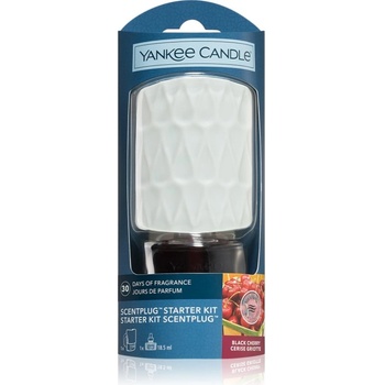 Yankee Candle Black Cherry електрически дифузер + резервен пълнител