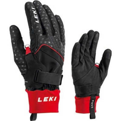 Leki Nordic Circuit Shark černá/červená