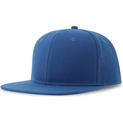 Atlantis Headwear Kid Snap Back-S 6 panelová COT33025005099 JR modrá královská