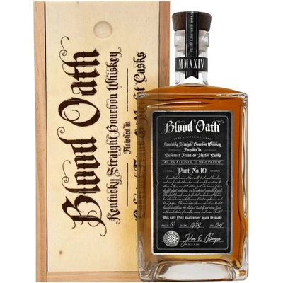 Blood Oath Pact No. 10 49,3% 0,75 l (dřevěná kazeta)