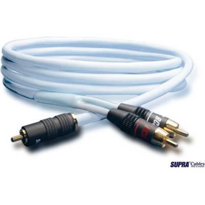 Supra Cables Supra Y-Link 1RCA-2RCA - Y свързващ RCA-cinch кабел за стерео subwoofer 4 м (071834)