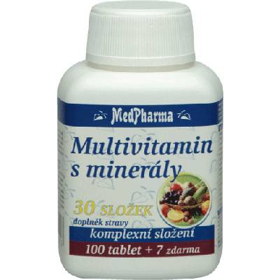 MedPharma Multivitamín s minerálmi 30 zložiek 37 ks