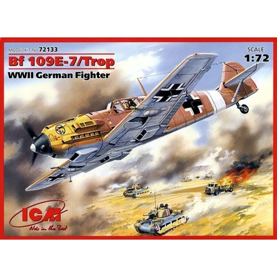 ICM Bf 109 E-7 Trop 1:72