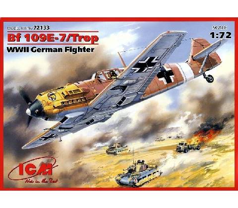ICM Bf 109 E-7 Trop 1:72