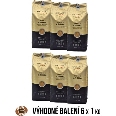 O'Ccaffé Crema e Aroma 100% Arabica 6 x 1 kg