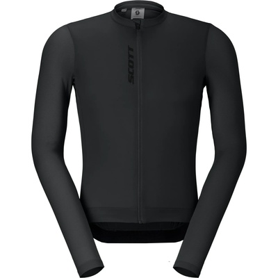 Scott Мъжка фланелка с дълъг ръкав за колоездене Scott Jersey Pro L/S Cycling jersey - Black - размер XXL (056-4070-0115)