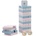 Viga Toys Цветна дженга с дървени блокчета PolarB, Viga (44011)