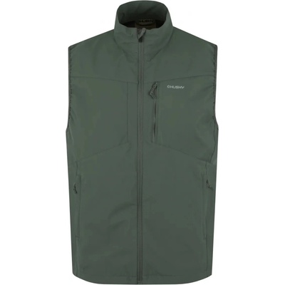Husky pánska softshell vesta Salien M faded green