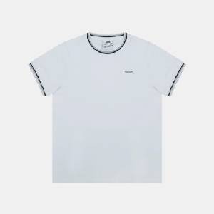 Slazenger Тениска Slazenger Kids Slaz Tipped Regular Fit T-Shirt - White