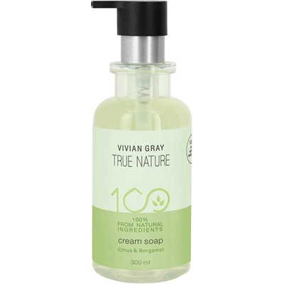 Vivian Gray tekuté mýdlo True Nature 100% natural Citrus & Bergamot 300 ml