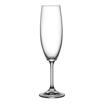 Crystalex sklenice na šampus flétna LARA 220ml 6ks