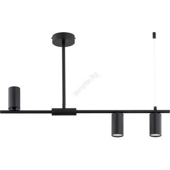 Alfa Пендел на штанга URANOS 3xGU10/10W/230V черен (ALF62535)