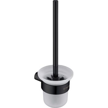 Deante Round nástěnný wc kartáč černá matná ADR_N711