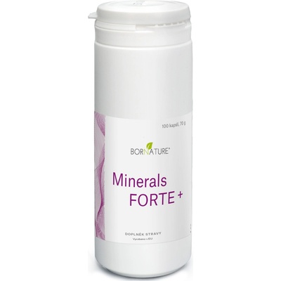 Bornature Minerals Forte + 100 kapsúl po 650 mg