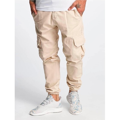 DEF Мъжки карго панталони в бежов цвят DEF KindouDFJS042 SALE - Бежов, размер 32