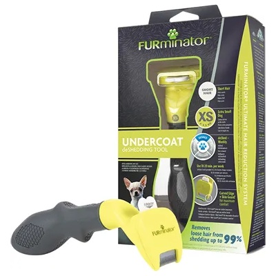 Furminator Dog Tool Short Hair XS - За късокосмести кучета с тегло до 4.5 кг