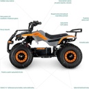 Štvorkolky LAMAX eTiger ATV50S Orange