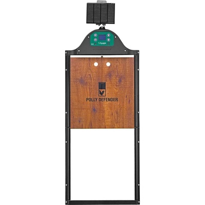 Bravson Group Komplet automatického otevírání a zavírání kurníku POLLY AUTO-DEFENDER KIT se solárním panelem