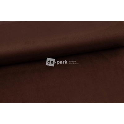 de-park Scuba - Umělá broušená kůže - dark brown