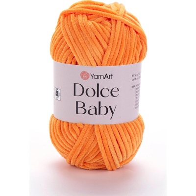 Priadza YarnArt DOLCE BABY 50g/85m 852 ORANŽOVÁ