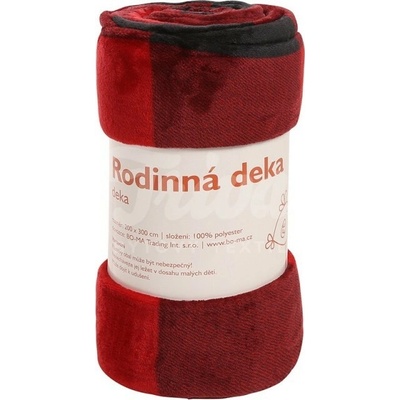 BO-MA Rodinná deka z mikrovlákna 200x300