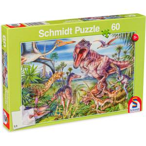 Schmidt Spiele Пъзел Schmidt от 60 части - Динозаври (56193) - ozone