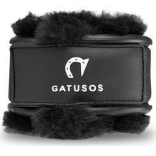 GATUSOS Chrániče na spěnky Deluxe s beránkem černé