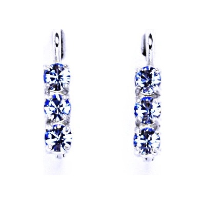 Čištín krystal Swarovski light safír NK 1323