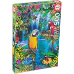 Educa Пъзел Educa от 500 части - Тропически птици (EDU15512)