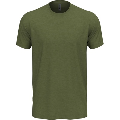 Next Level Apparel N 6210 / Унисекс тениска с къс ръкав и качулка - военно зелено XS (086210c4700)