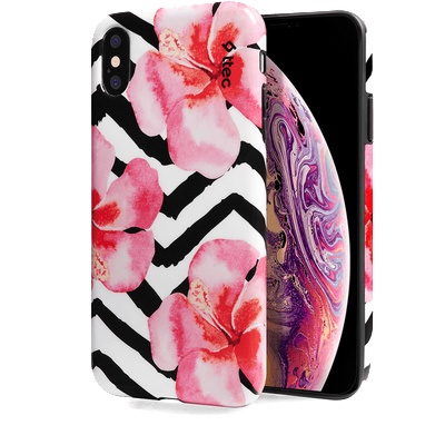 Ttec Гръб ttec ArtCase за iPhone X/XS - Orchid (8694470693477)
