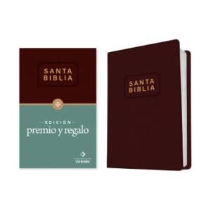 Santa Biblia Ntv, Edición Premio Y Regalo (Vinipiel, Vino Tinto, Letra Roja) | Nueva Traduccion Viviente (2025)