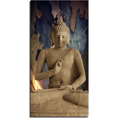 1 dílné obrazy - Buddha Velikost 30x60