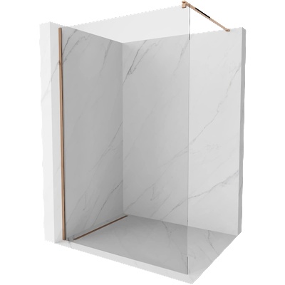 Mexen Kioto душ панел Walk-in 90 x 200 см, прозрачно 8 мм, розово злато - 800-090-101-60-00 (800-090-101-60-00)
