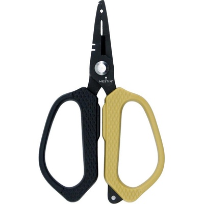Westin Nožnice Braid Scissor & Splitring Plier Black Sand