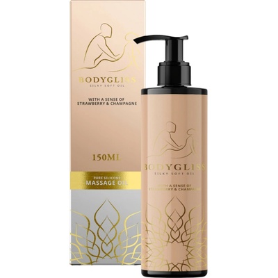 BodyGliss Massage Collection Silky Soft Oil Strawberry & Champagne 150 ml