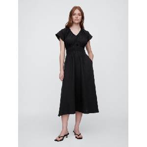 GAP Миди рокля с джобове GAP GAP | Cheren | ЖЕНИ | XXS - zoot - 122,92 лв